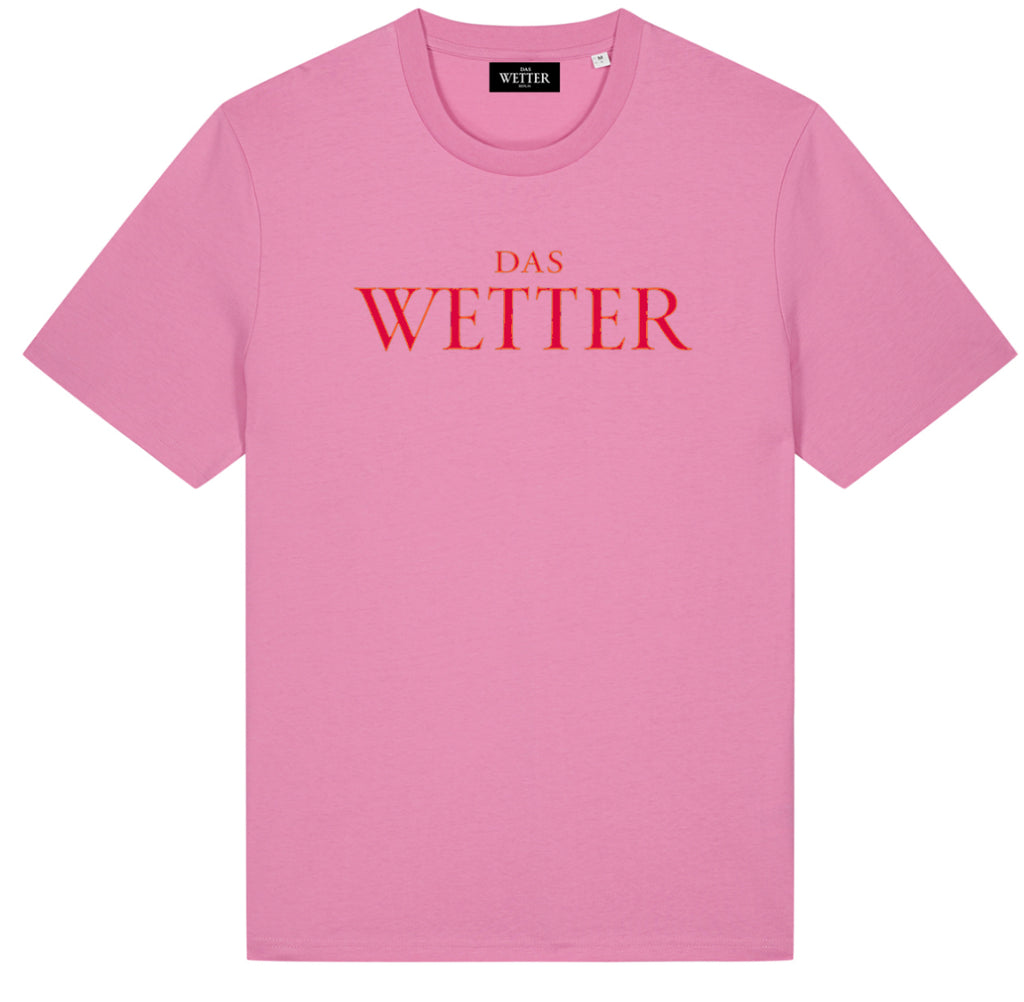 Das Wetter-Shirt »Classic« (Pink/ Rot)
