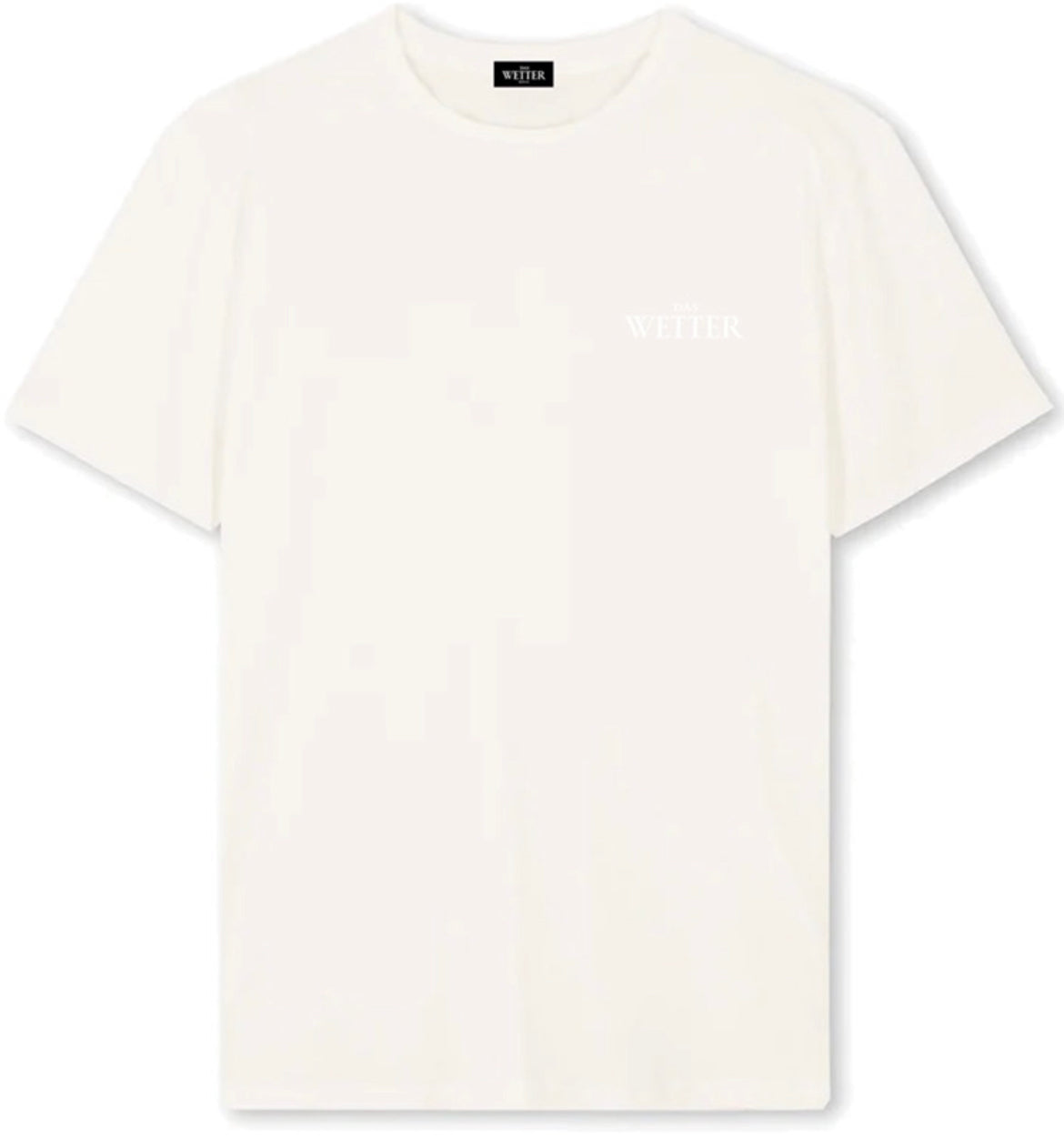 Das Wetter-Deluxe-Shirt »Es kann nur besser werden« (Vintage White/ White)