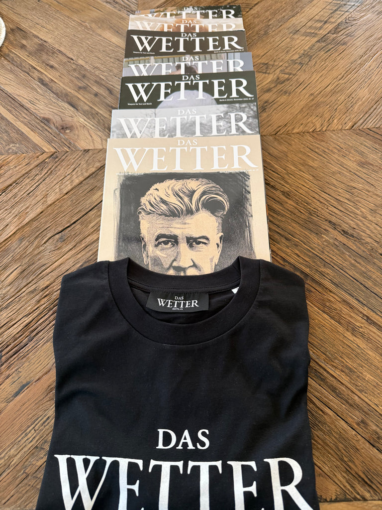 Das Wetter-Abo ab Ausgabe #37 oder #38 + T-Shirt Classic in schwarz
