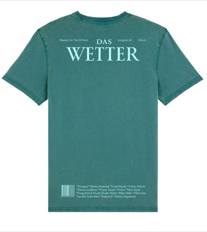 Das Wetter-Abo (Deutschland) + T-Shirt »Inhalt 2023« Türkis