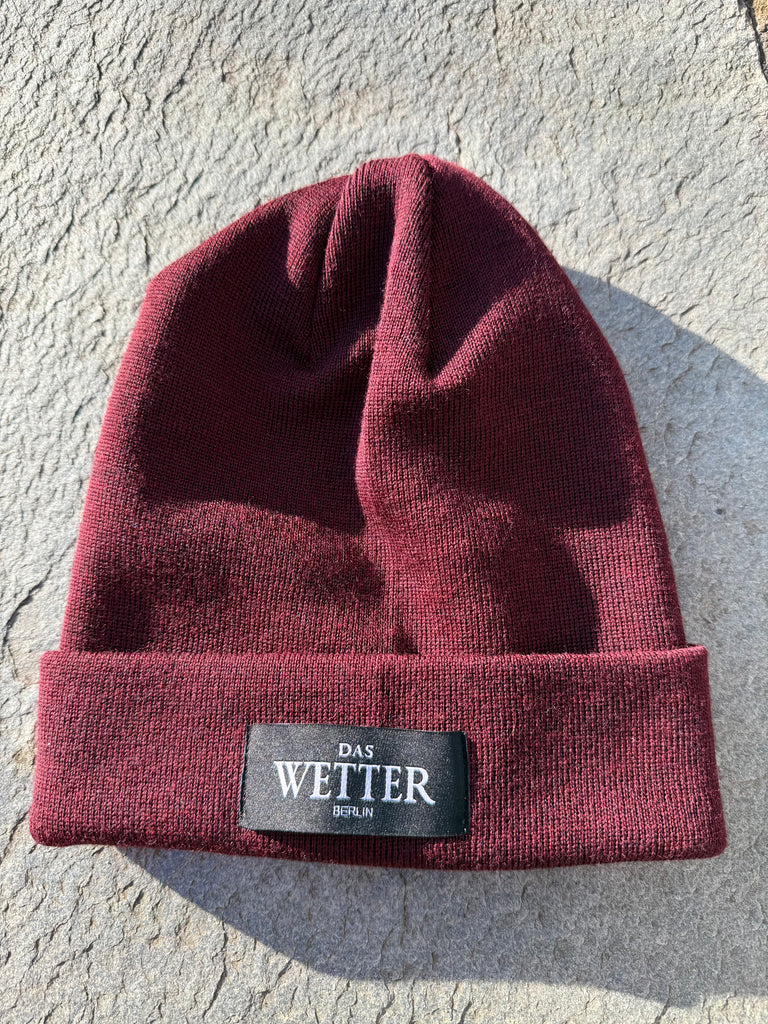 Das Wetter-Beanie »Schurwolle« (streng limitiert)