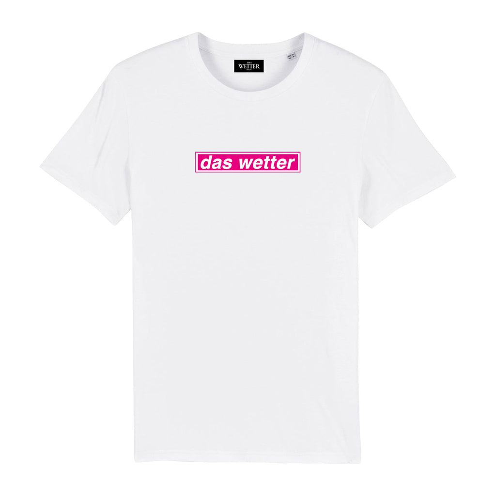 Das Wetter-Shirt »Champagne« (Weiß/ Pink)