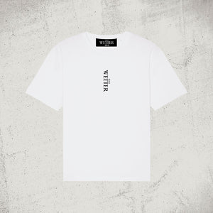 Das Wetter-Shirt »Inhalt« (Weiß)