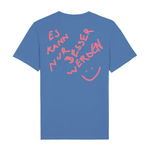 Das Wetter-Shirt »Es kann nur besser werden« (Blau)